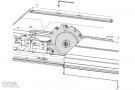 Plastikk innlegg ved sagblad- for Felder serie 700 fra maskin nr. 423 og 424, K 500 S og K 540 S fra maskin nr. 441 / K4 thumbnail